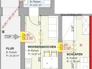 Helle 2 Zimmer Wohnung, nahe TU Graz!
