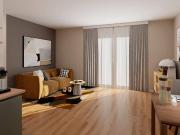 Helle Eigentumswohnung mit Loggia, Designboden und...