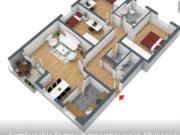 Helle Erdgeschoss Wohnung Barrierefrei mit Garage. Frei!