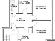 Helle, gutgeschnitte 2,5 Zimmer Wohnung Niendorf