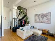 Helle, möblierte Maisonette Wohnung mit Balkon zur...