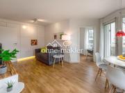 Helle möblierte Wohnung mit Balkon an der ruhigen...