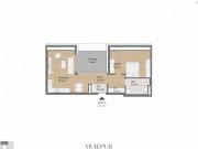 Helle Penthousewohnung mit Terrasse im Dachgeschoss