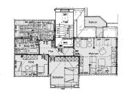 Helle Räume, Balkon und Stellplatz. Gemütliche 3 Zimmer...