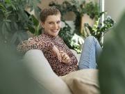 Helle Räume und sonnige Loggia in der Teichbreite