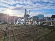 Helle renovierte 2 Zimmer Wohnung mit Dachterrasse im...