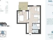 Helle Ruheoase | 2 Zimmer mit Balkon | Provisionsfrei
