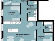 Helle und moderne 4.5 Zimmer Neubauwohnung im...