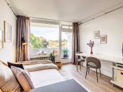 Helles, möbliertes Apartment in Schwabing