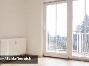 Helles Zimmer Appartement mit Balkon und Einbauküche