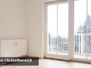 Helles Zimmer Appartement mit Balkon und Einbauküche