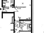 Hello 2 Zimmer Wohnung mit Loggia, 4. Stock, renoviert