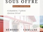 Hendaye 64700 Achat / Vente maison 7 pièces t7