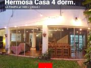 Hermosa Casa 4 dormitorios 3 baños en Dos Plantas