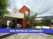 HERMOSA CASA DE VENTA EN EXCELENTE UBICACIÓN DE CUMBAYÁ!...