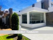 HERMOSA CASA DE VENTA EN TUMBACO! POR HILACRIL!