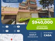 Hermosa casa en San Fernando Alcaldía Tlalpan REMATE...