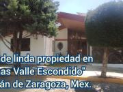 HERMOSA CASA EN VENTA EN LOMAS DE VALLE ESCONDIDO ATIZAPAN