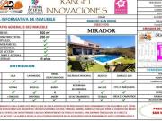 MIRADOR: Elegancia y confort un refugio con jardín, alberca