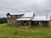 Hermosa Parcela con Casa vista volcán y valle de Villarrica