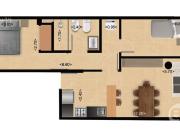 Hermoso Apartamento en la Blanqueada Dos dorm. Un ba?o...