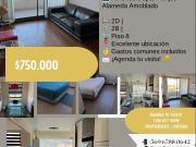 HERMOSO DEPARTAMENTO AMOBLADO EN ARRIENDO
