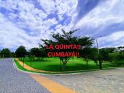 HERMOSO TERRENO DE VENTA EN LA QUINTA CUMBAYÁ!