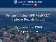 Hervorragende 6 Zimmer Wohnung im Zentrum von Nyon