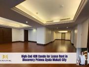 High End 4BR Condo for Lease Rent in Discovery Primea...