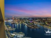 High level 2bed 2bath 1car space overlooking Watermans...