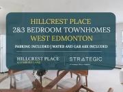 Hillcrest Place Townhomes | Parking Free | Water and Gar...