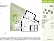 Hirschfeld: 2 Zimmer Wohnung Gartenjuwel! Provisionsfrei...