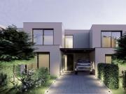 Hochenergie Performance Haus in der Nähe des Dorfes Veyrier