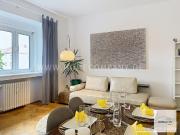 Hochwertig möblierte 3,5 Zimmer Wohnung mit Balkon in...