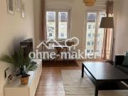 Hochwertig neu möblierte 2 Zimmer Altbauwohnung mit...
