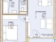 hochwertige 2 Zimmer Etagenwohnung mit PKW Stellplatz