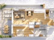 Hochwertige 2 Zimmer Wohnung mit 34 m² großer Terrasse...