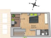 Hochwertige Dachgeschoßwohnung in ruhiger, zentraler...