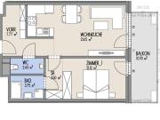 Hof am Park Helle 2 Zimmer Wohnung mit großzügigem...