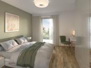 Hof am Park Helle 3 Zimmer Wohnung mit großer Terrasse