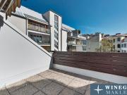 Hofseitige Terrassenwohnung in bester Stadtlage nächst...