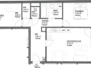 Hofseitiges Schlafzimmer * Modernes Wohnen mit Loggia...