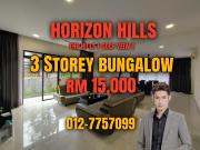 Horizon Hills 3 Storey Bungalow For Rent