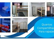 Hospedagem masculina, Quartos compartilhados