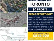 Hot 3 bed Townhouse in TORONTO 865 SQFT