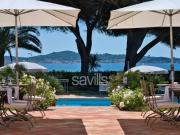 Hôtel à vendre vue mer et Saint Tropez à 100m de la plage