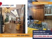 HOTEL COLONIAL EN VENTA EN EL CENTRO HISTORICO, MORELIA