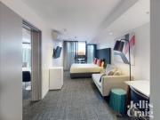 Hotel living right in the action!