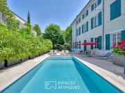 Hôtel particulier avec piscine, en coeur de ville