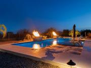 House with pool and garden